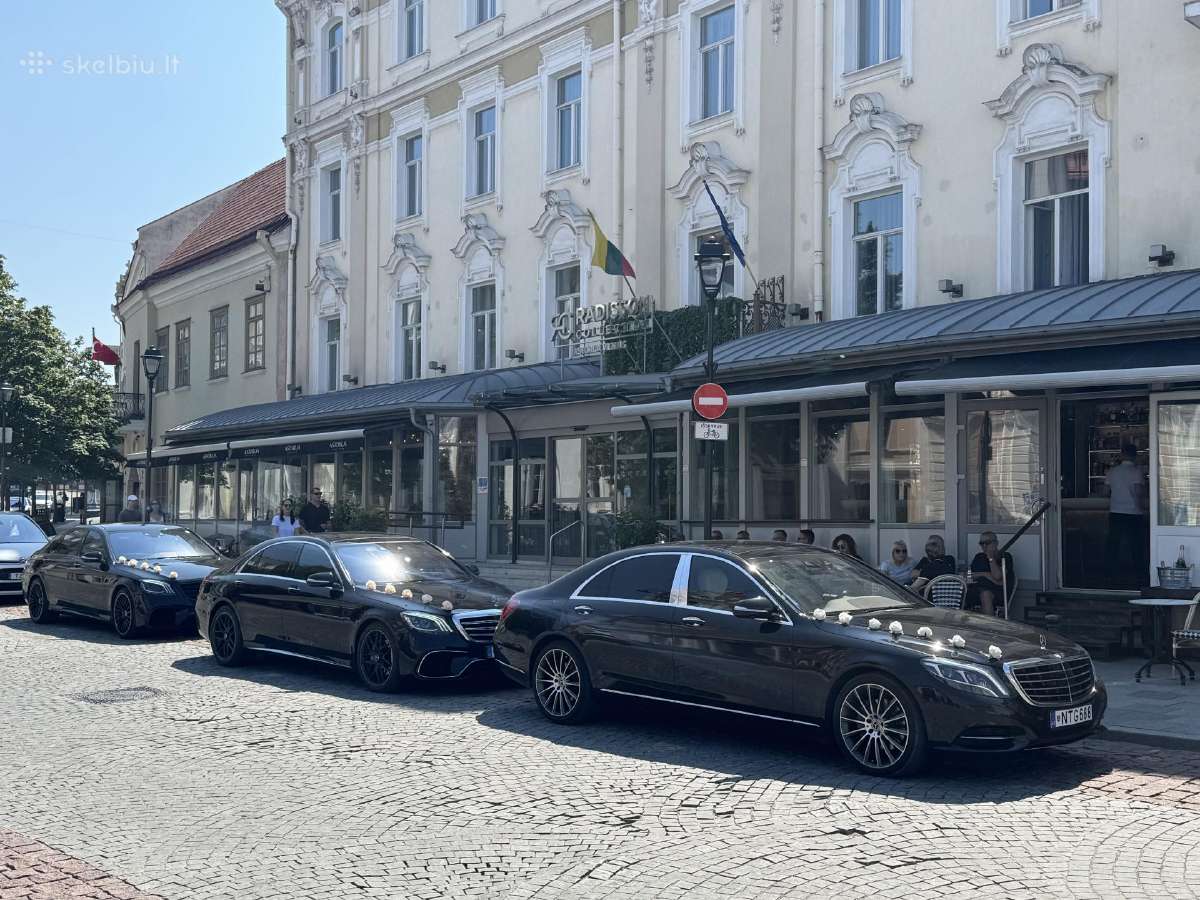 Automobilių nuoma vestuvėms MB S Klasės - nuotraukos Nr. 32