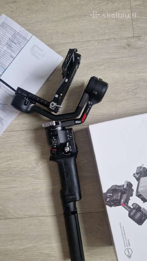 Nauja stabilizatorius Dji Ronin Rs4 su garantija - nuotraukos Nr. 2