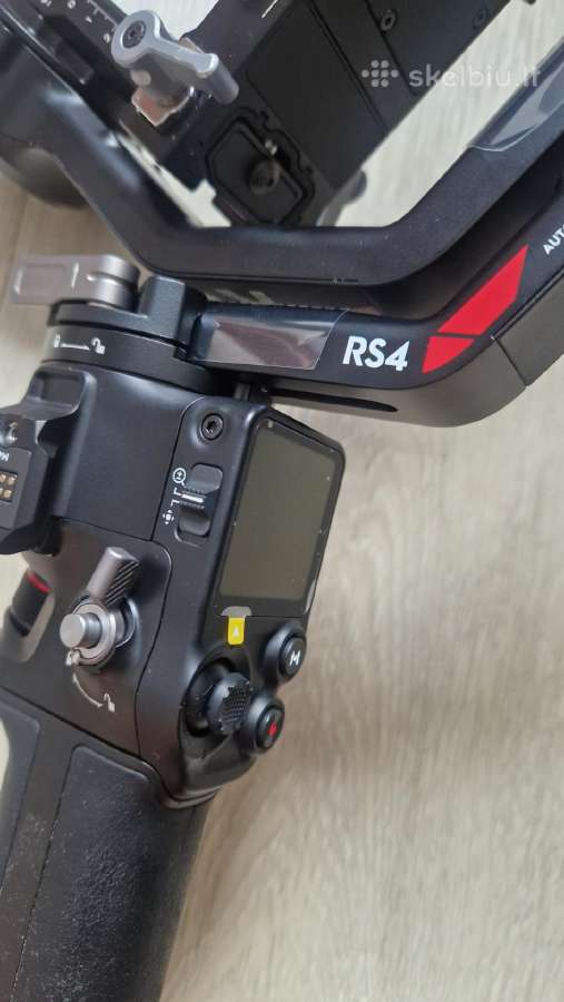 Nauja stabilizatorius Dji Ronin Rs4 su garantija - nuotraukos Nr. 4