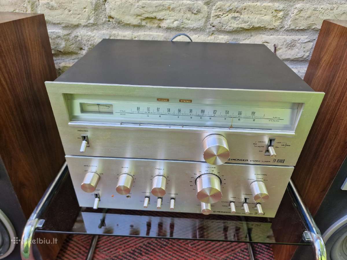 Vintažinis mid century Pioneer Sa+tx - nuotraukos Nr. 4