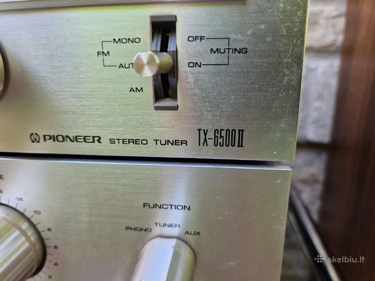 Vintažinis mid century Pioneer Sa+tx - nuotraukos Nr. 5