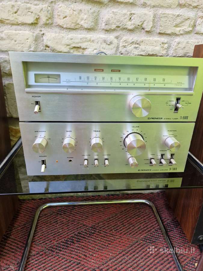Vintažinis mid century Pioneer Sa+tx - nuotraukos Nr. 7