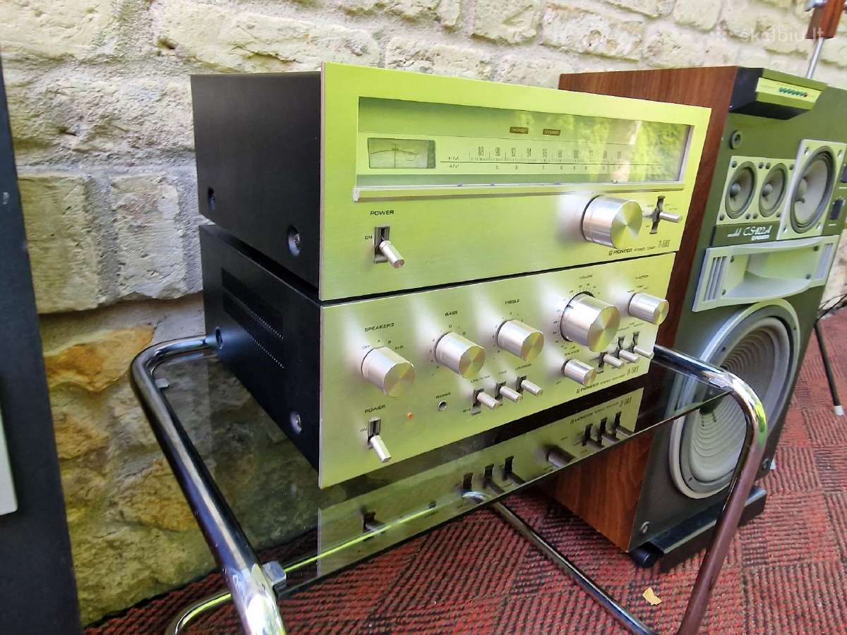Vintažinis mid century Pioneer Sa+tx - nuotraukos Nr. 22