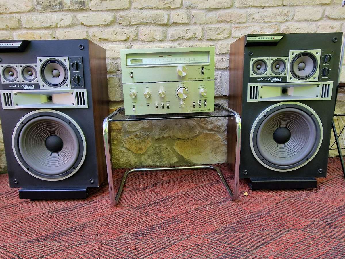Vintažinis mid century Pioneer Sa+tx - nuotraukos Nr. 23