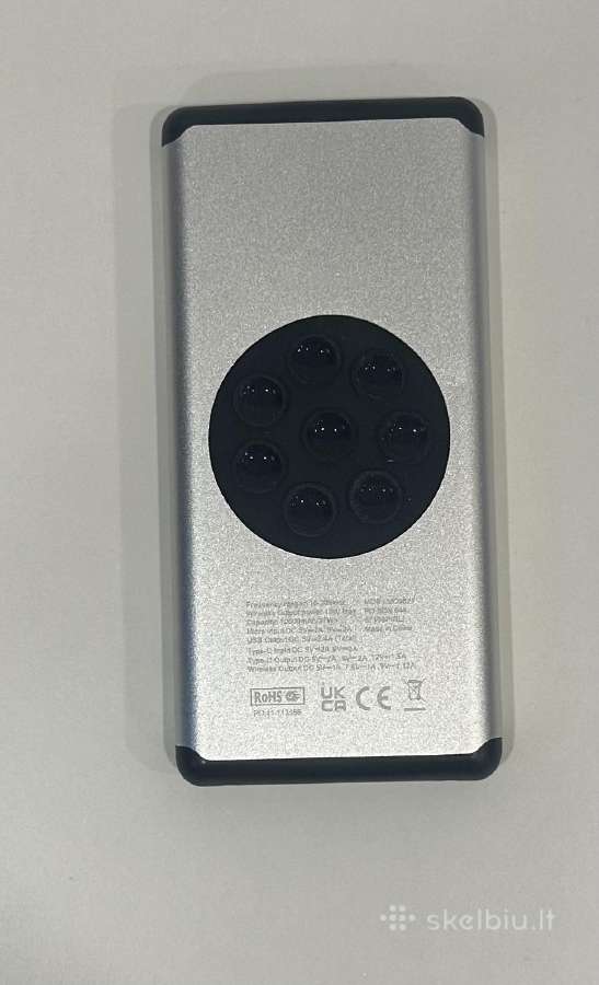 10 000 mah Powerbank' as su belaidziu ikrovimu - nuotraukos Nr. 2