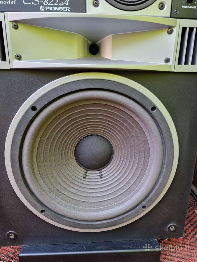 Vintažinės garso kolonėlės Pioneer Cs-822a - nuotraukos Nr. 17