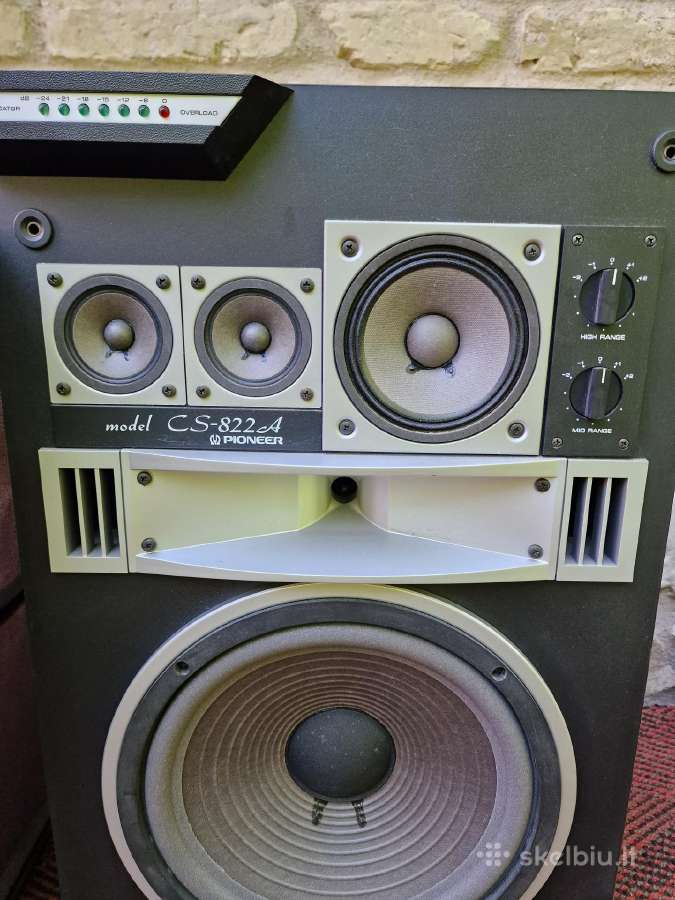 Vintažinės garso kolonėlės Pioneer Cs-822a - nuotraukos Nr. 19