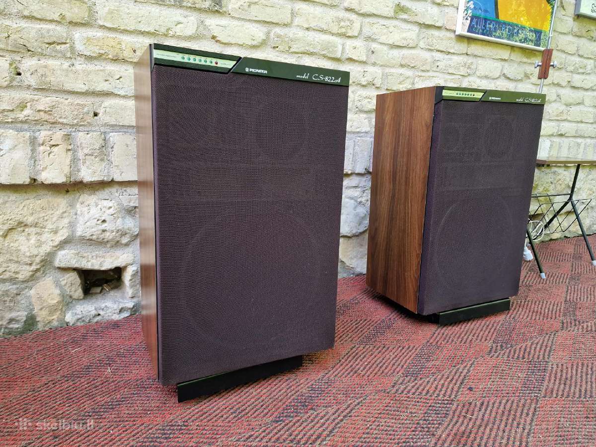 Vintažinės garso kolonėlės Pioneer Cs-822a - nuotraukos Nr. 24