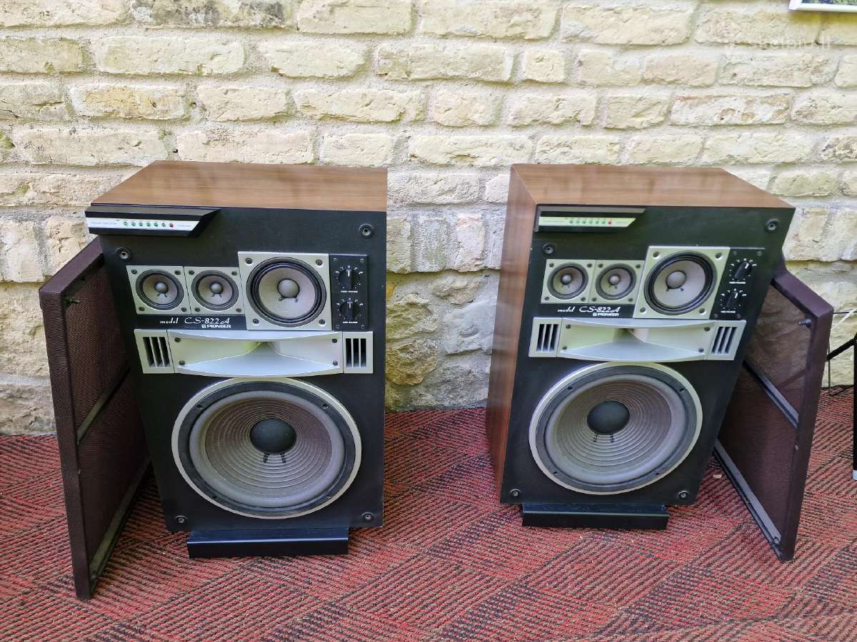 Vintažinės garso kolonėlės Pioneer Cs-822a - nuotraukos Nr. 25