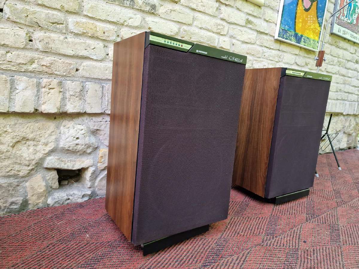 Vintažinės garso kolonėlės Pioneer Cs-822a - nuotraukos Nr. 26