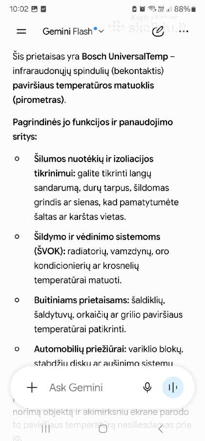 Bosch pirometras - nuotraukos Nr. 6