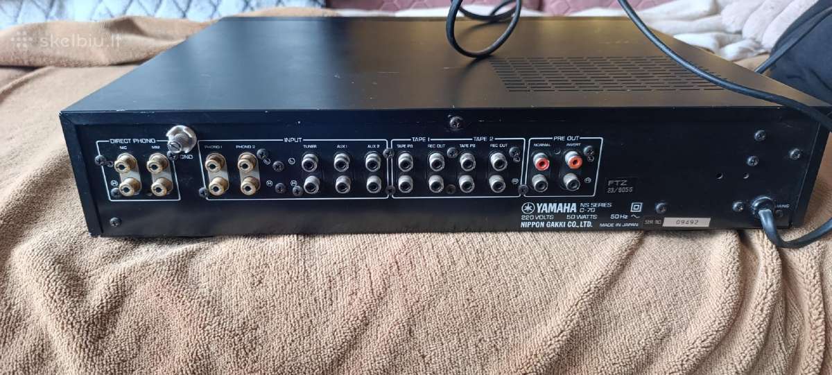 Yamaha NS serijos stiprintuvas C70 gera bukle - nuotraukos Nr. 4