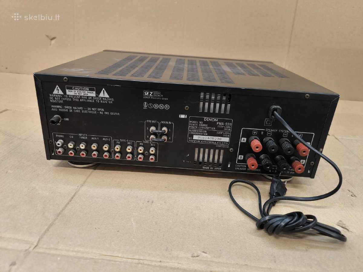 Sony Denon Nad Yamaha Pioneer Stiprintuvai - nuotraukos Nr. 8