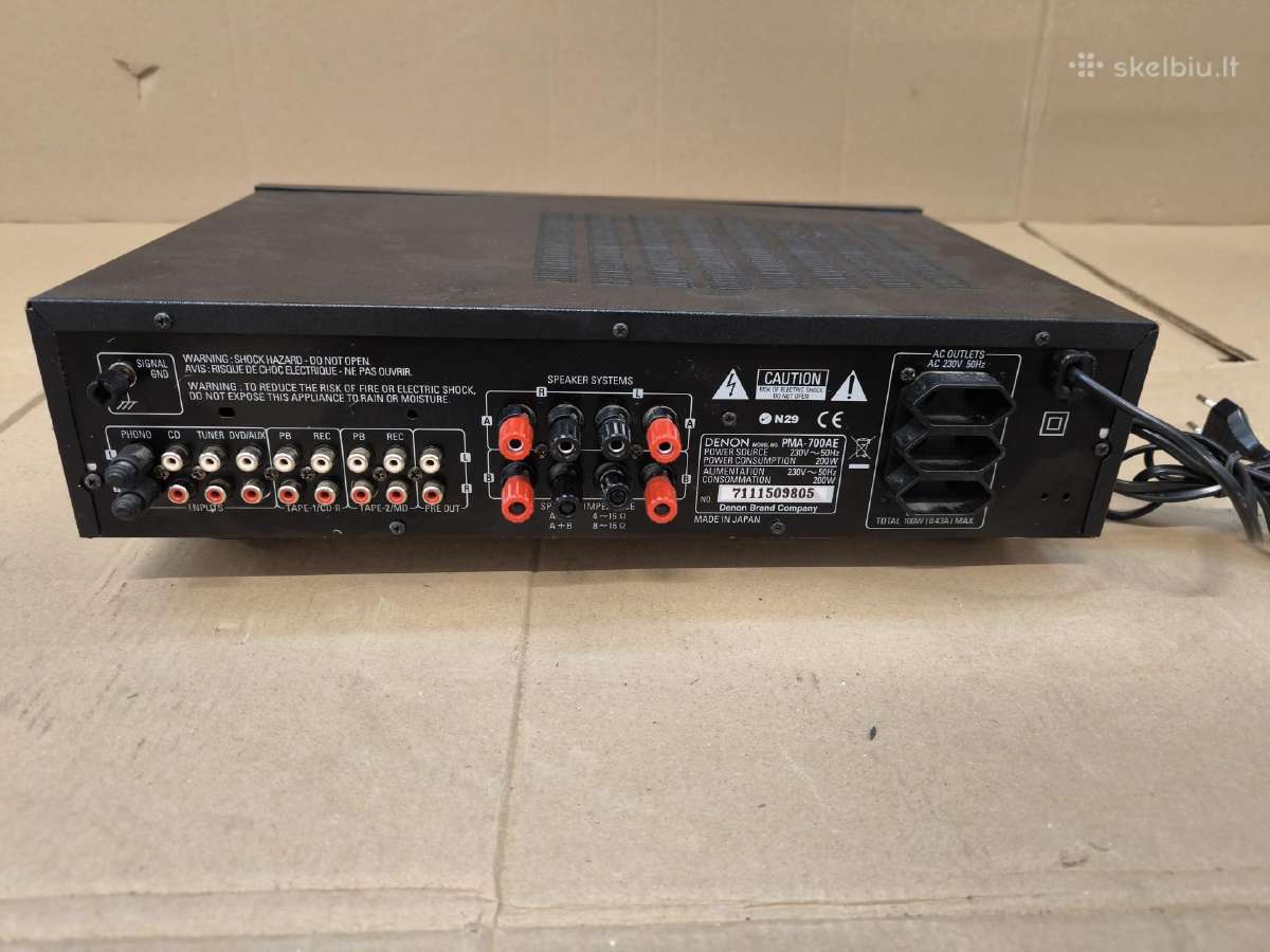 Sony Denon Nad Yamaha Pioneer Stiprintuvai - nuotraukos Nr. 20