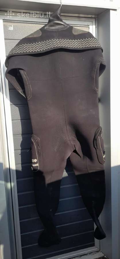Nardymo sausas hidrokostiumas, drysuit. - nuotraukos Nr. 2