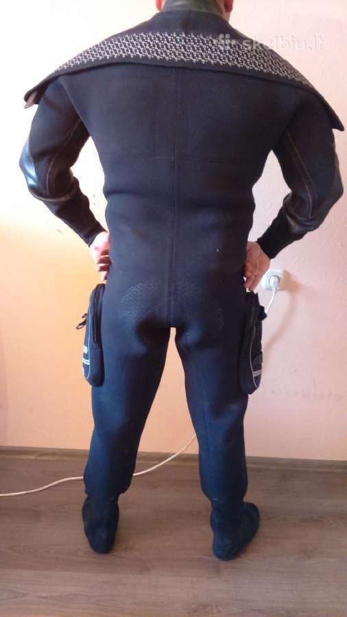 Nardymo sausas hidrokostiumas, drysuit. - nuotraukos Nr. 3