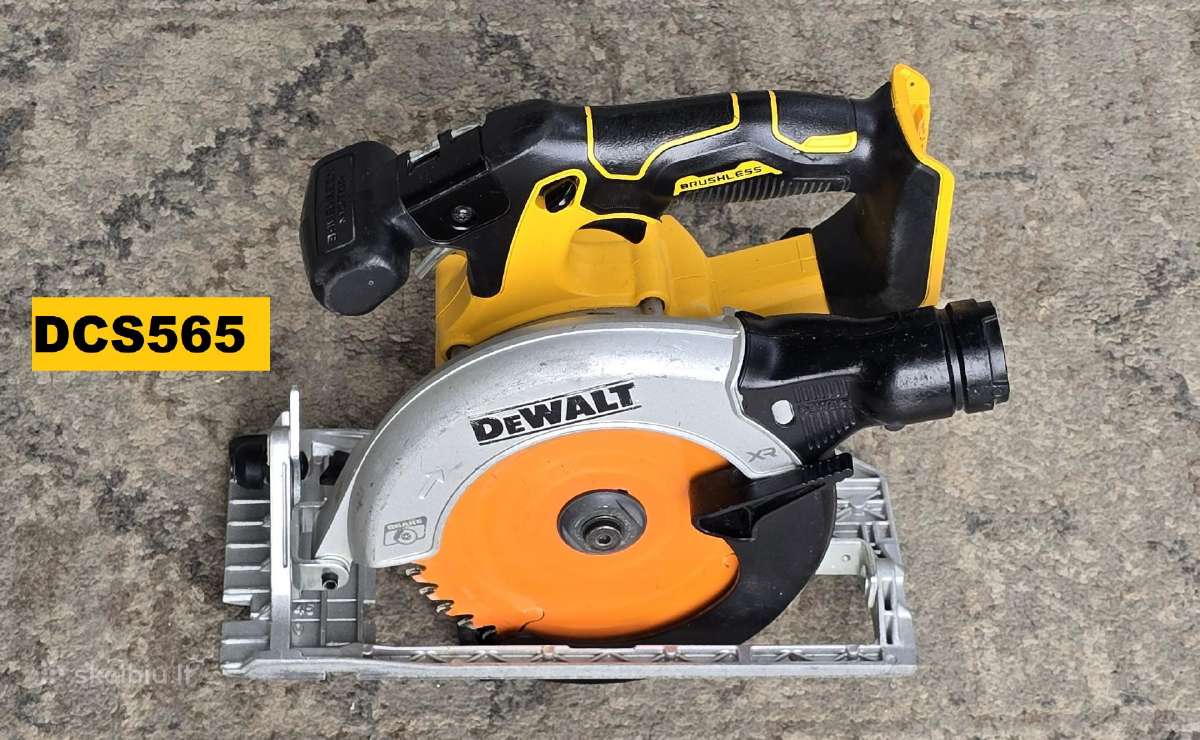 Dewalt siaurapjūklis tiesinis diskinis - nuotraukos Nr. 8