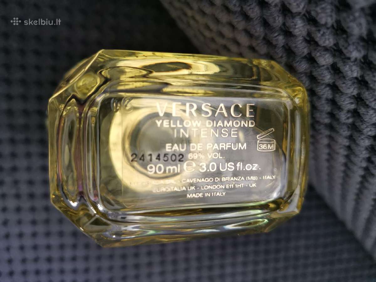 *Versace Yellow Diamond Intense Edp kvepalai 90 ml - nuotraukos Nr. 3