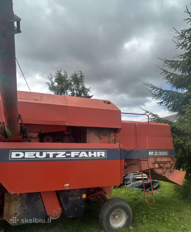 Deutz fahr kombainas ir priekaba - nuotraukos Nr. 6