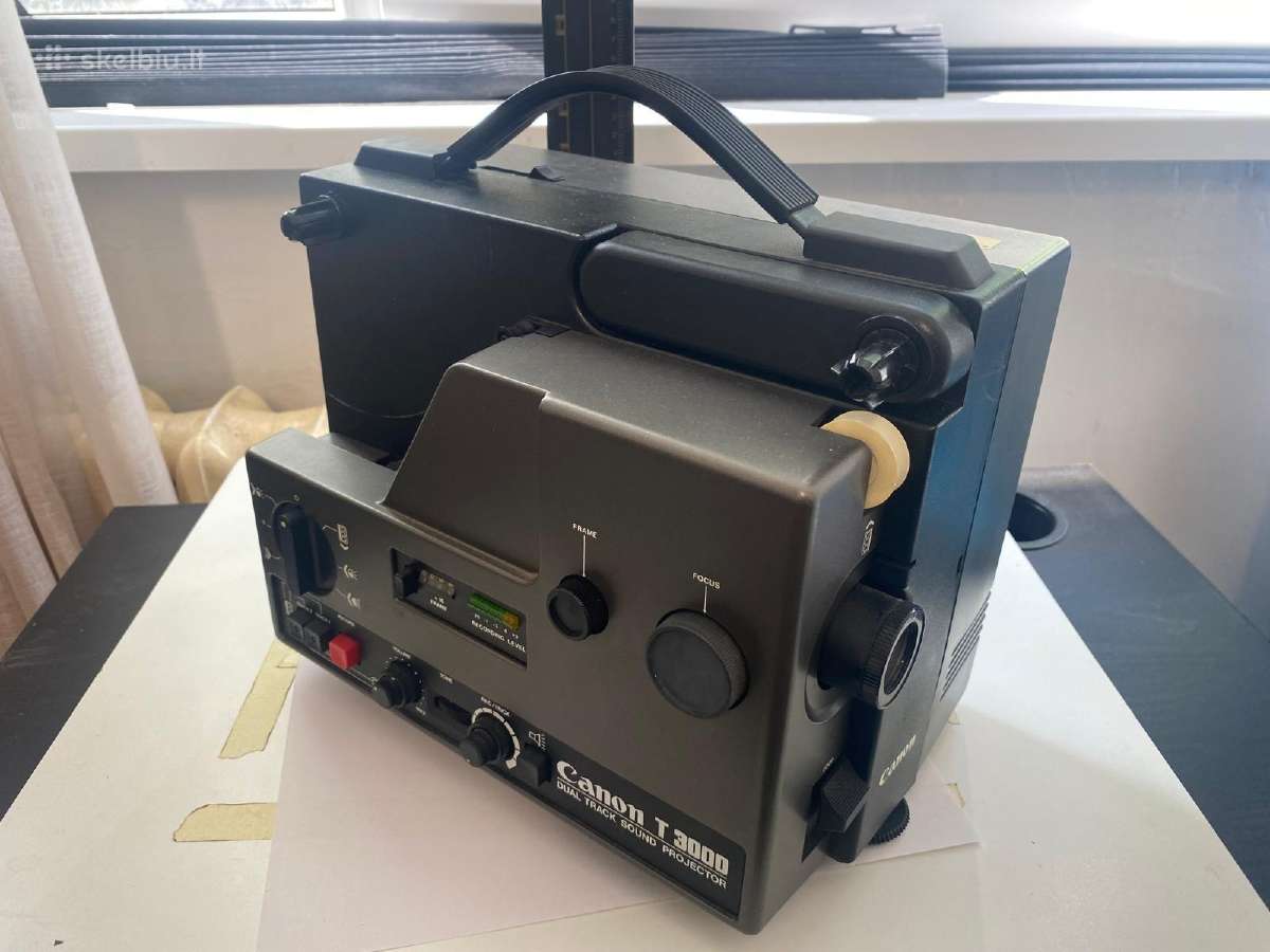 Vintage Super 8 film projector Canon T3000 - nuotraukos Nr. 2