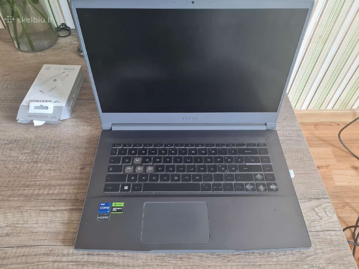 Parduodu žaidimų nešiojamą kompiuterį Msi Thin 15 - nuotraukos Nr. 2