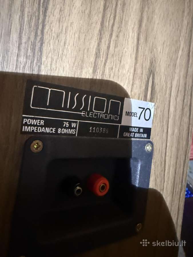 Kolonėles Mission Model70 - nuotraukos Nr. 3