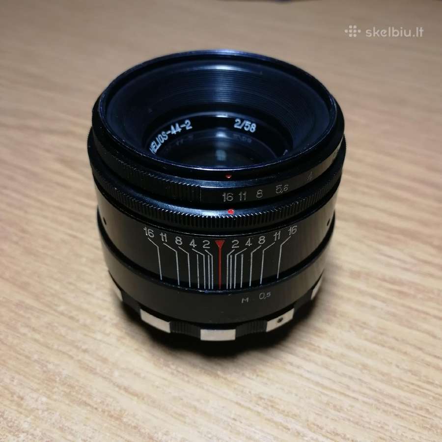 Helios-44-2 Mmz "Zebra" M42 - nuotraukos Nr. 2