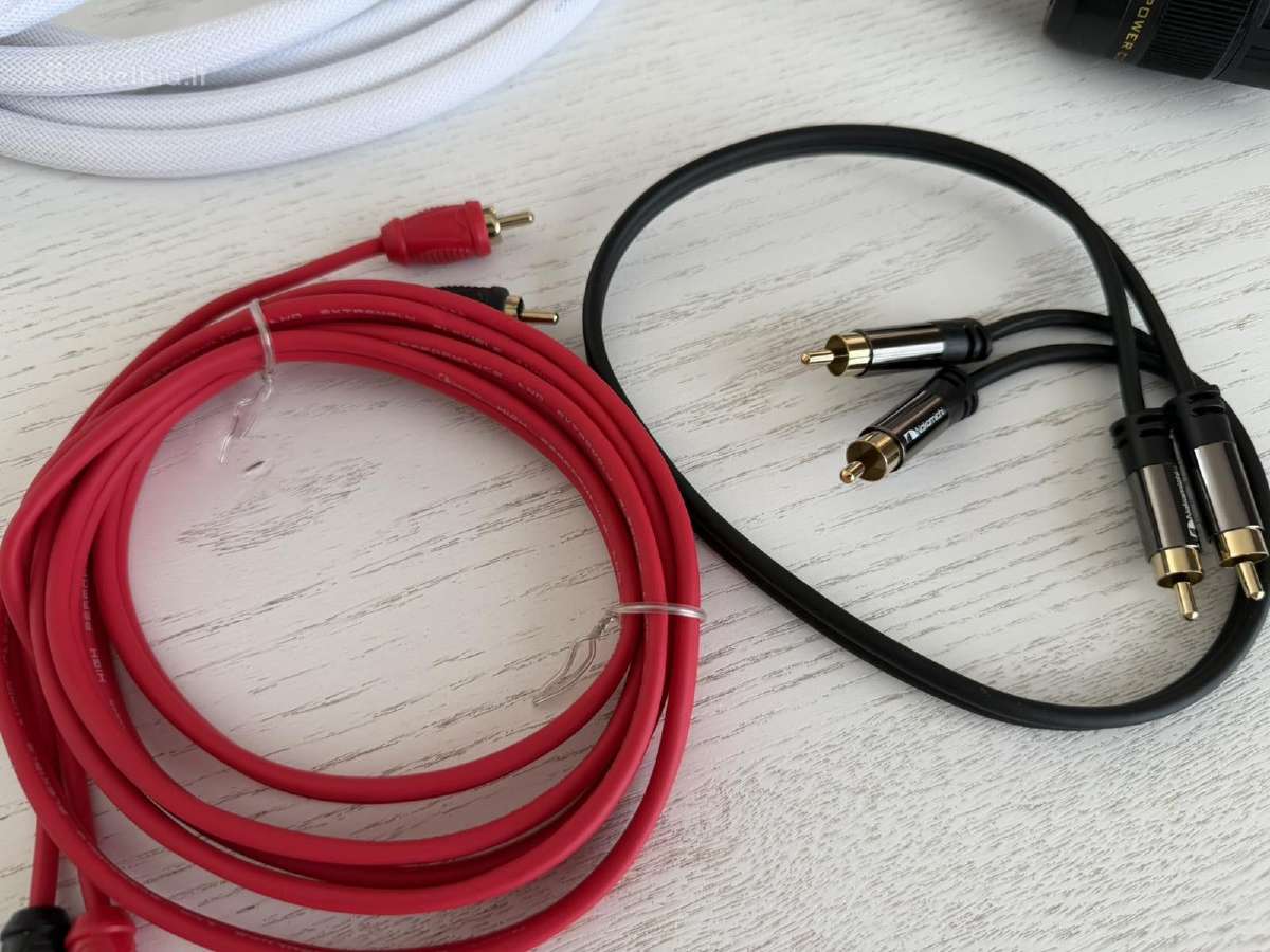 Hifi Supra maitinimo kabelis, Rca nakamichi, melod - nuotraukos Nr. 2