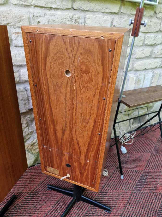 Vintažinės mid century garso kolonėlės Telefunken - nuotraukos Nr. 12