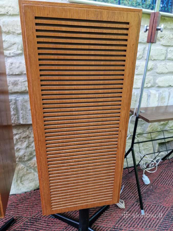 Vintažinės mid century garso kolonėlės Telefunken - nuotraukos Nr. 14