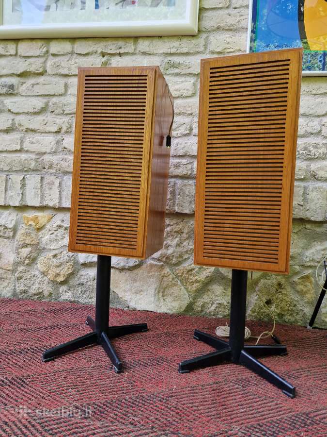 Vintažinės mid century garso kolonėlės Telefunken - nuotraukos Nr. 19