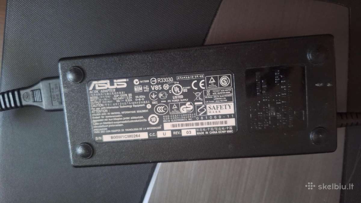 Asus Rog Gl552jx kompiuteris - nuotraukos Nr. 2