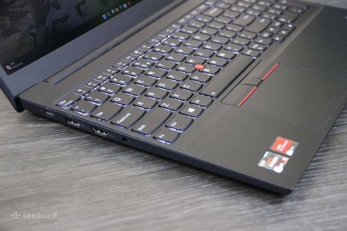 Lenovo E15 Gen2 R5 4500u 16gb 250ssd Us klav. svie - nuotraukos Nr. 6