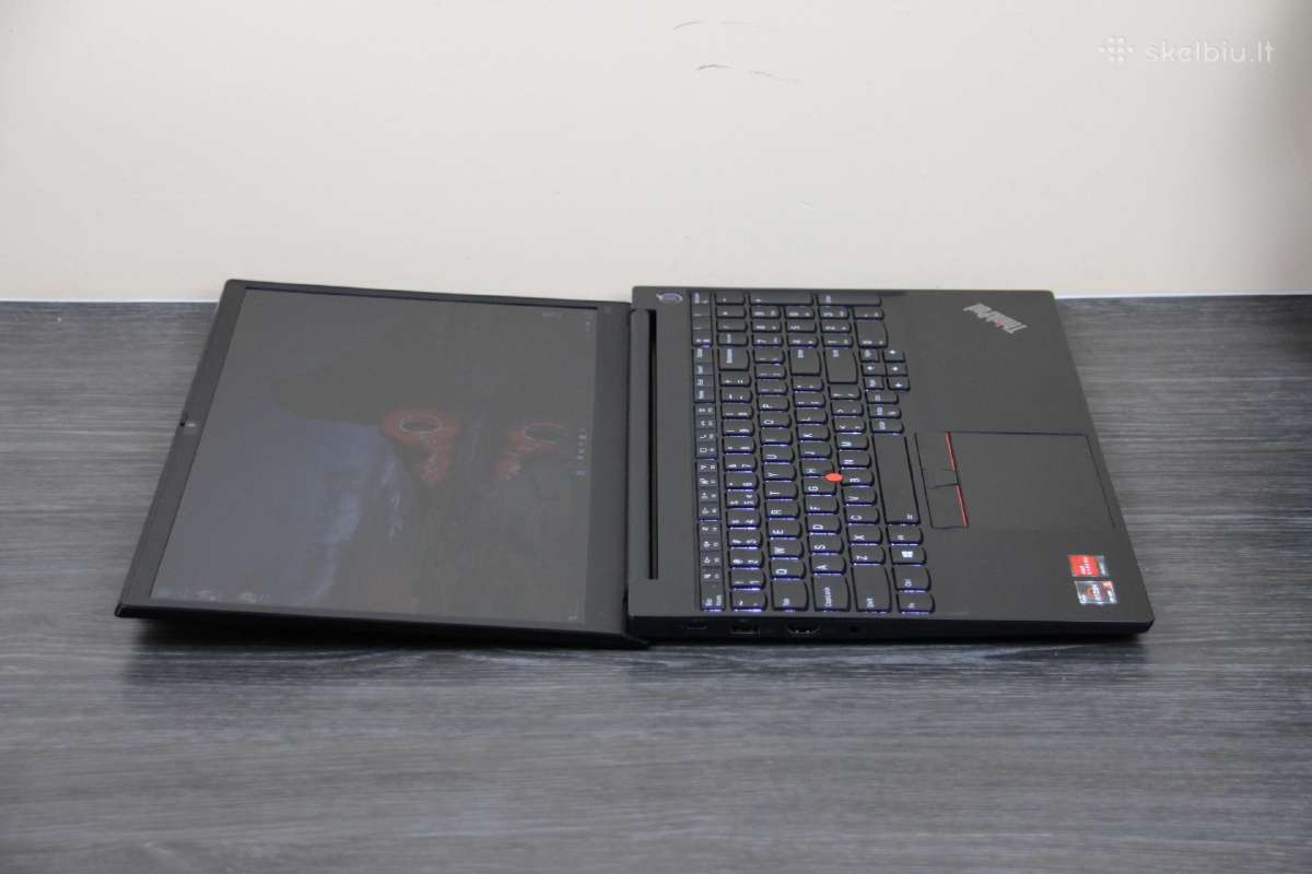 Lenovo E15 Gen2 R5 4500u 16gb 250ssd Us klav. svie - nuotraukos Nr. 9
