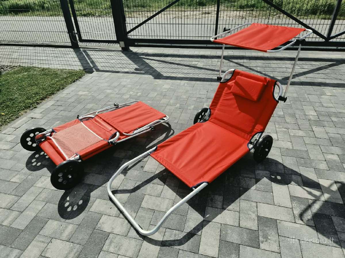 Paplūdimio mobilus gultas 2 vnt. - nuotraukos Nr. 4