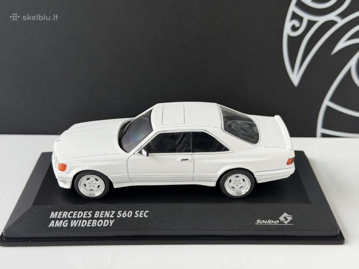 Mercedes-benz 560 Sec Amg 1:43 - nuotraukos Nr. 2