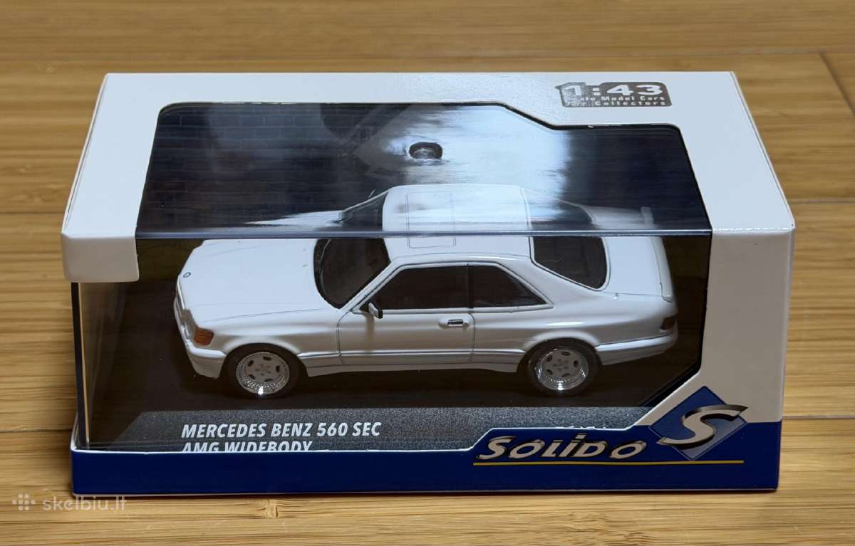 Mercedes-benz 560 Sec Amg 1:43 - nuotraukos Nr. 9