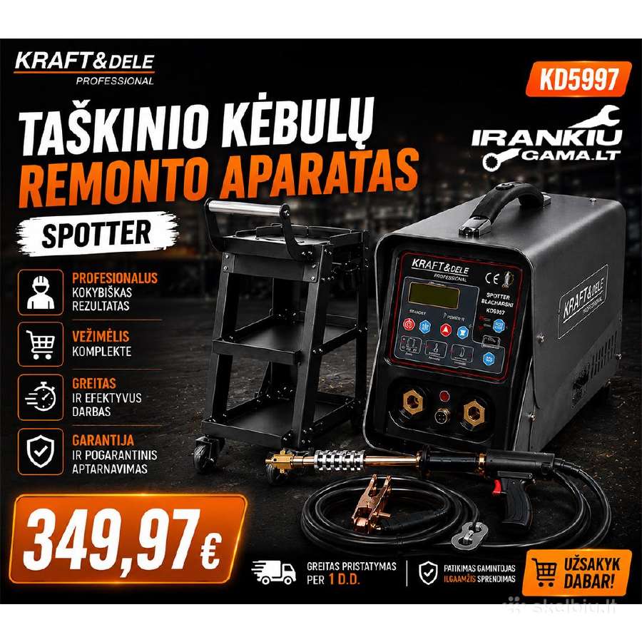 Taškinio kėbulų remonto aparatas Spotter - nuotraukos Nr. 2