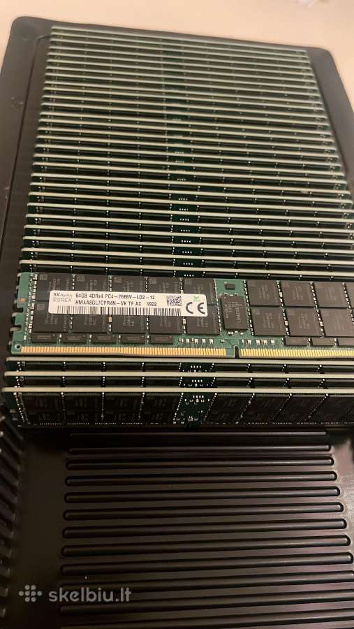 Perku Ddr4 RAM urmu: 32gb po 45 Eur, 64gb po 90 - nuotraukos Nr. 2