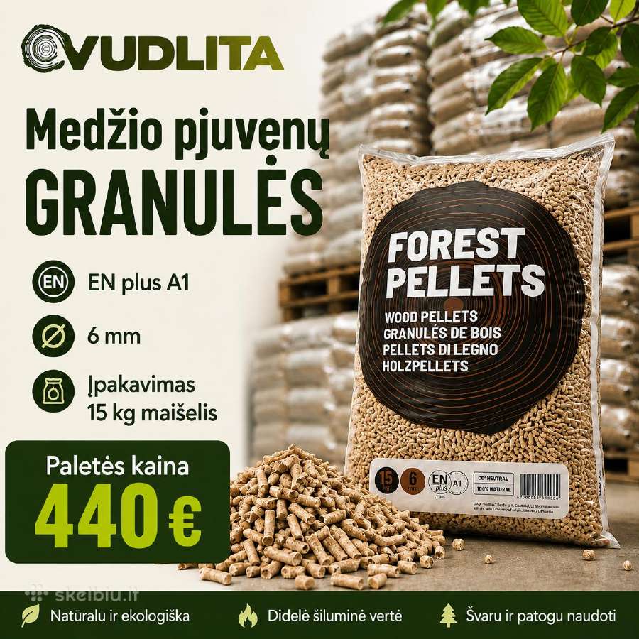 Briketai-granulės - nuotraukos Nr. 2