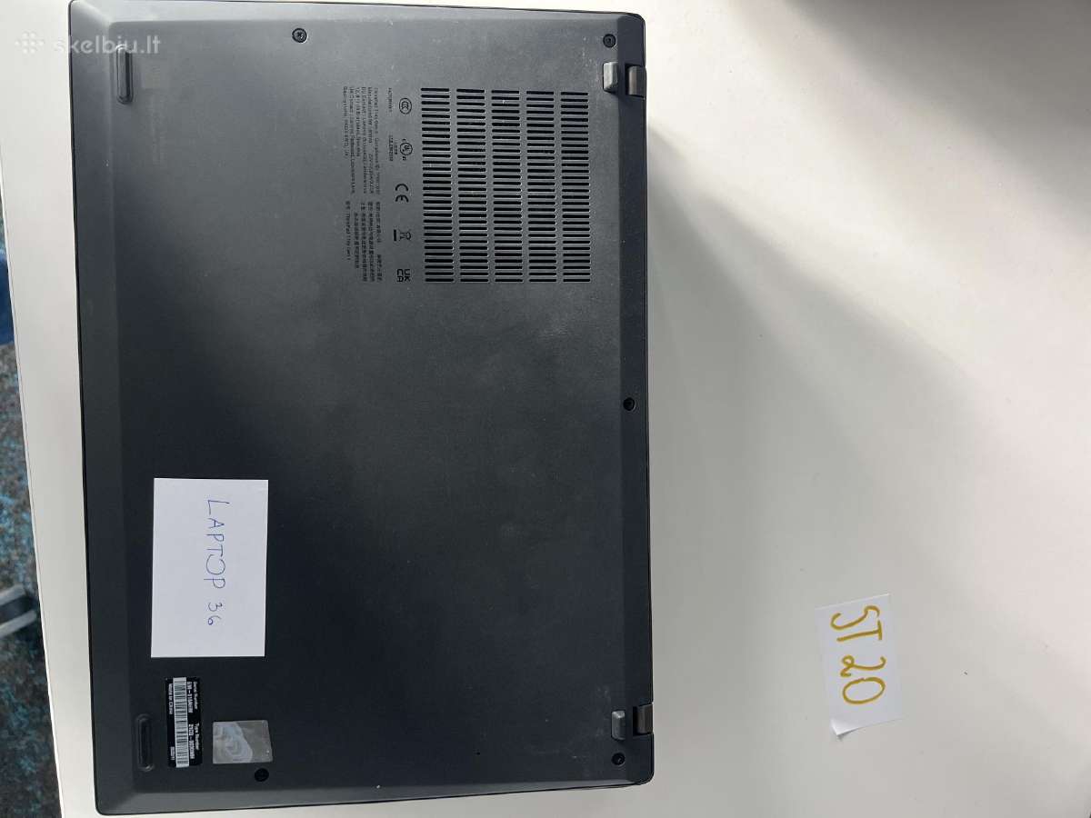 Parduodami nešiojamieji kompiuteriai Thinkpad gen3 - nuotraukos Nr. 4