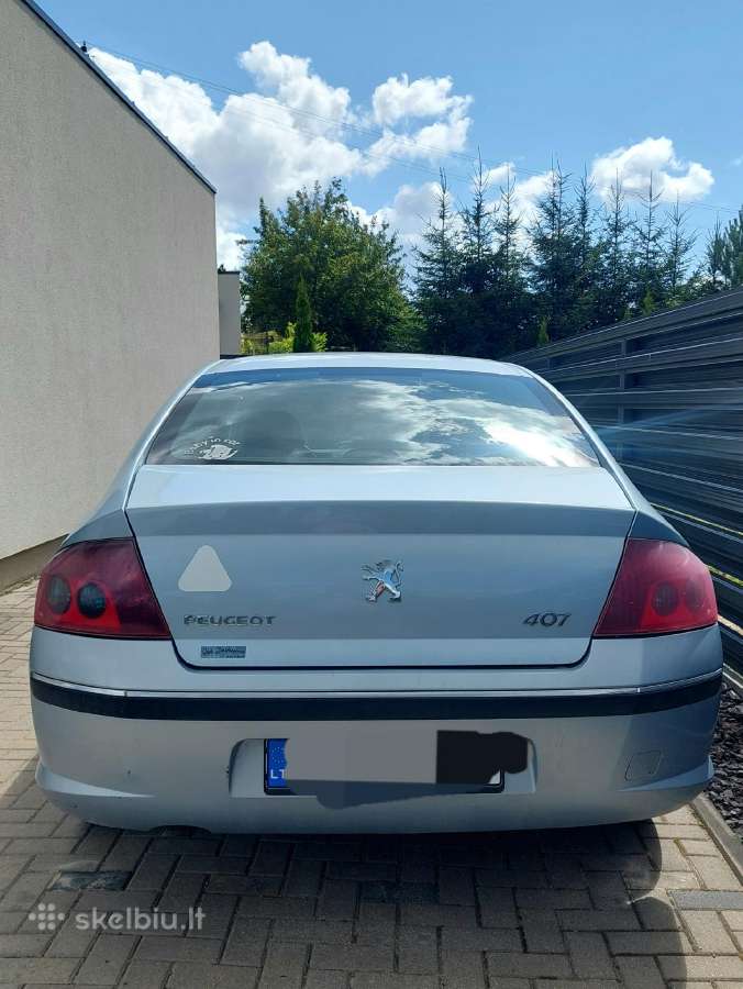Peugeot 407, 2.0l, sedanas - nuotraukos Nr. 4