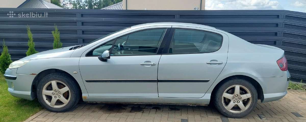 Peugeot 407, 2.0l, sedanas - nuotraukos Nr. 6