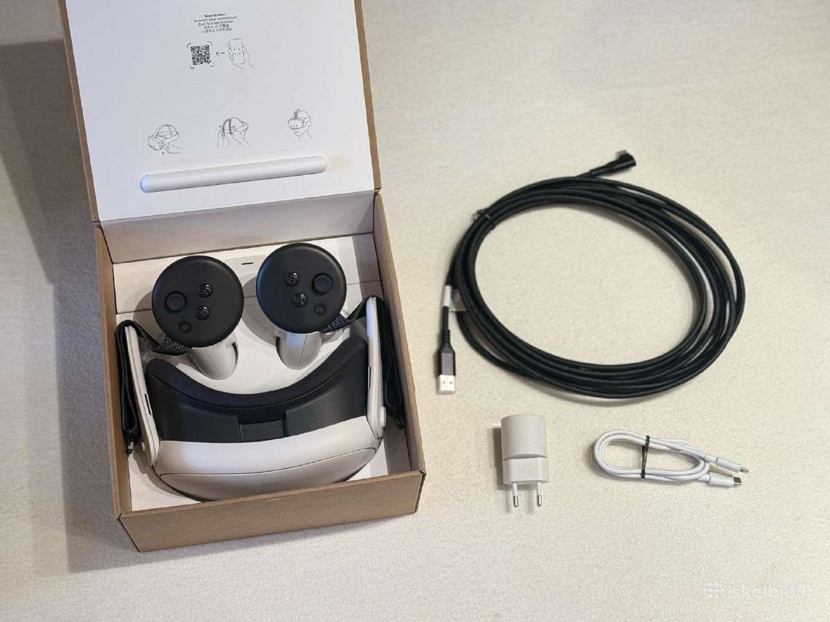 Meta Quest 3 512gb Oculus Vr 1600€ žaidimų - nuotraukos Nr. 9