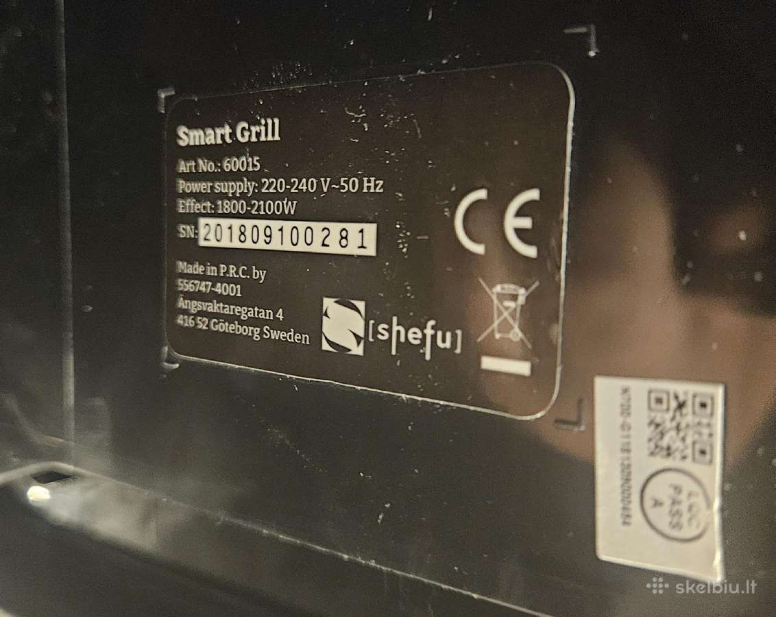 Shefu smart grill - nuotraukos Nr. 5
