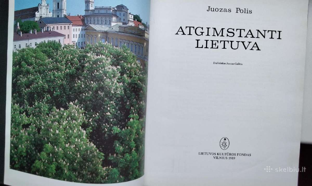 J. Polis. Atgimstanti Lietuva. 1989 m. leid. - nuotraukos Nr. 2