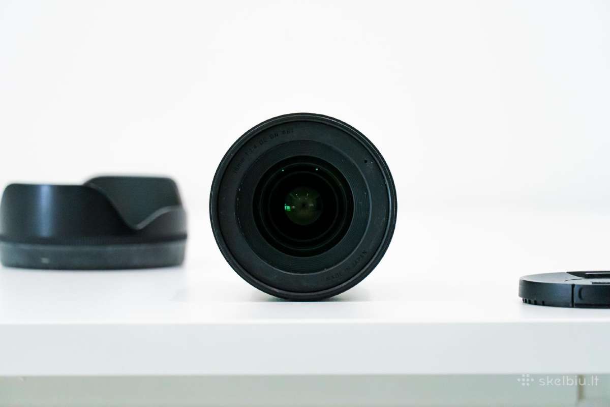 Sigma 16mm 1.4 e-mount - nuotraukos Nr. 3