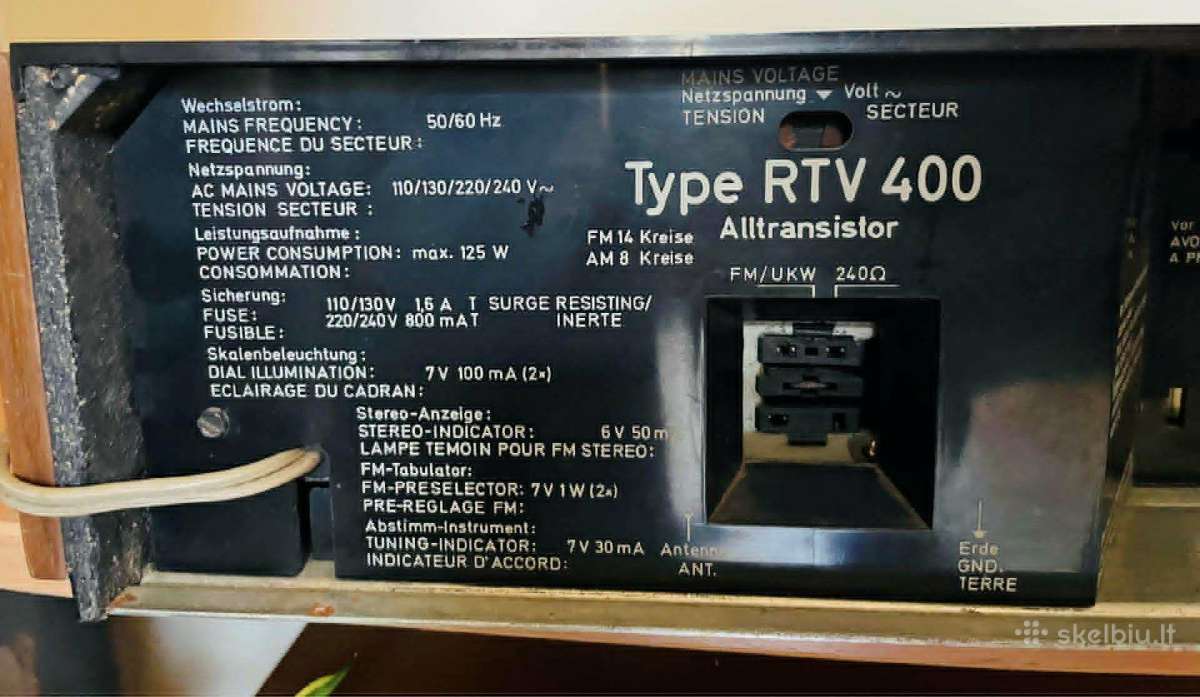 Grundig Rtv 400 - nuotraukos Nr. 5