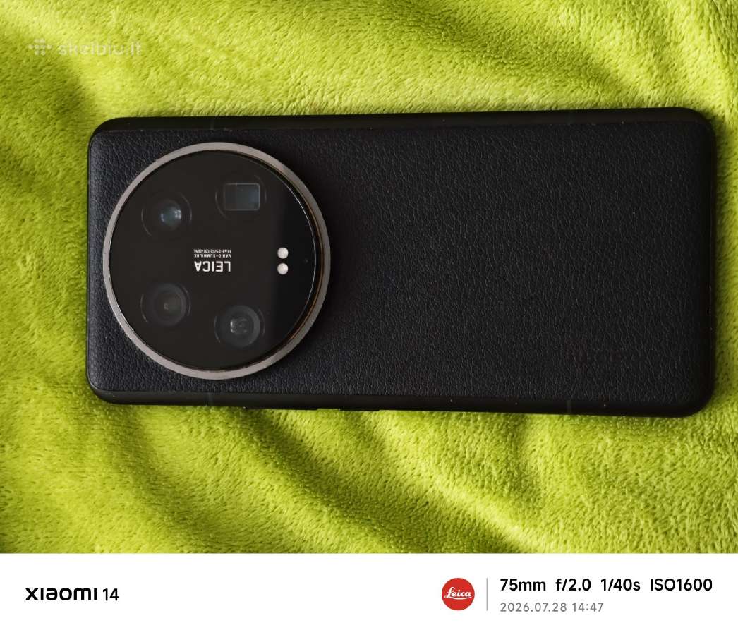 Xiaomi 14 ultra su Photography Kit - nuotraukos Nr. 2