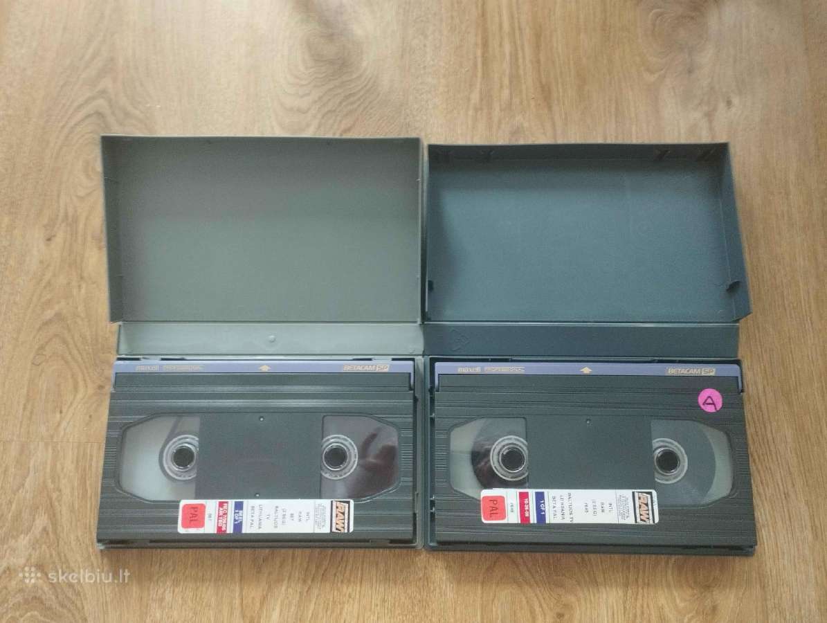 Lnk studijinės Betacam Sp kasetės - nuotraukos Nr. 3